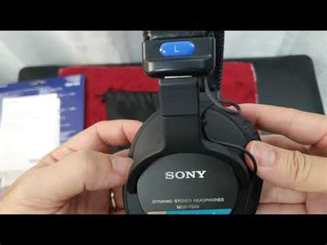 Unboxing Sony MDR 7506 and how to identify fake ones